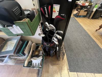 GOLF BAG + CLUBS
