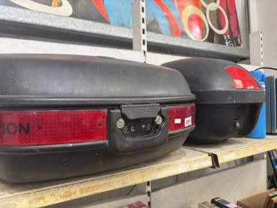 2 X MOTORBIKE BOXES