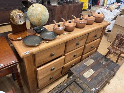 OAK SIDEBOARD