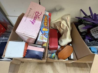 3 X BOXES OF TOYS ETC.