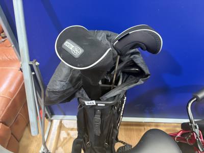 GOLF BAG + CLUBS