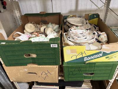4 X BOXES OF CHINA
