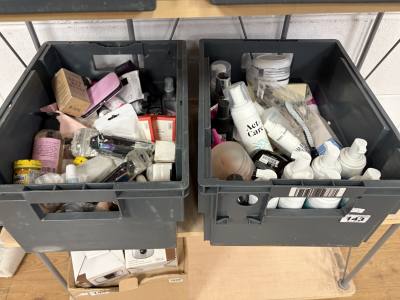 2 X BOXES OF COSMETICS