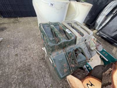 2 X JERRY CANS