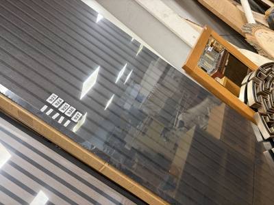 4 X BLACK OAK COMPOSITE WALL PANELS