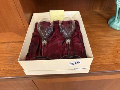 SET OF GALWAY CRYSTAL GLASSES