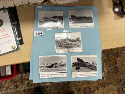 2 X BLUE & WHITE AIR FORCE POSTCARDS