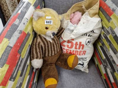 TEDDY BEAR + BAG OF BEARS