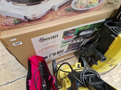 KARCHER POWER WASHER + ACCESSORIES