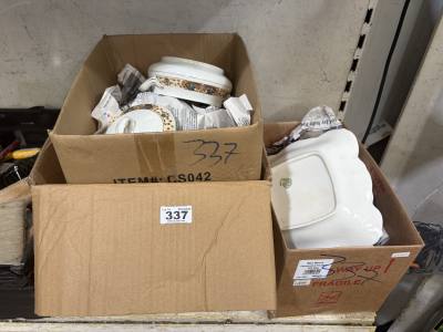 4 X BOXES OF CHINA