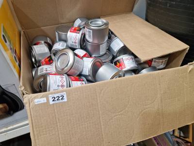 BOX OF CATERING FLUID