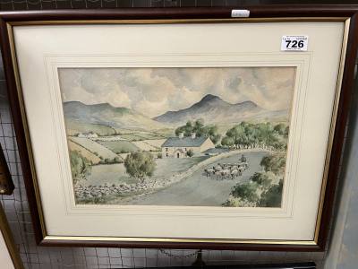 GEORGE BENNETT WATERCOLOUR