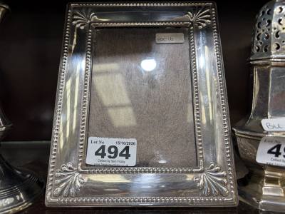 SILVER PHOTO FRAME