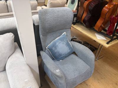 FABRIC SWIVEL TV CHAIR