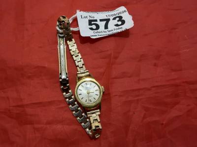 GOLD PLATED LADIES WATCH