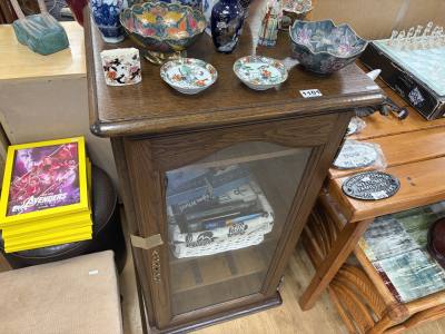 DARK WOOD CD/DVD CABINET