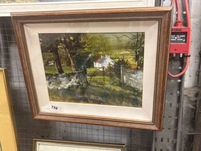 BRIAN JOHNSTON OIL ON CANVAS