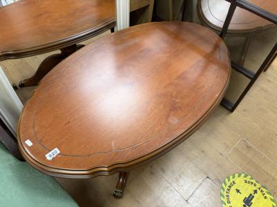 OVAL COFFEE TABLE
