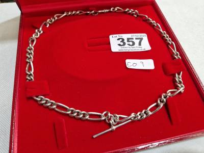 SILVER BELCHER CHAIN + T-BAR