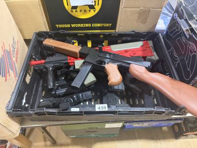 BOX OF AIRSOFT GUNS