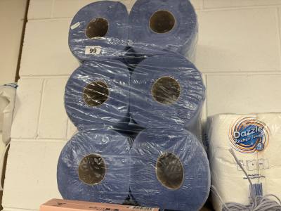 BALE OF BLUE ROLLS