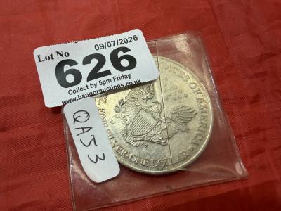 1 Oz FINE SILVER DOLLAR
