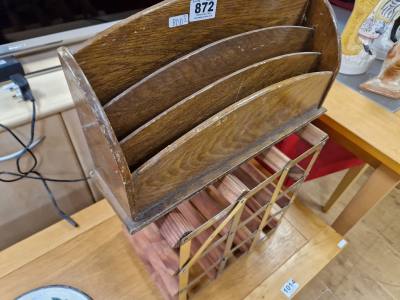 WINE HOLDER + MAGAZINE RACK