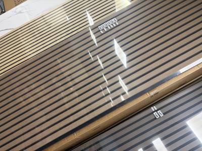 4 X STANDARD WALNUT COMPOSITE WALL PANELS