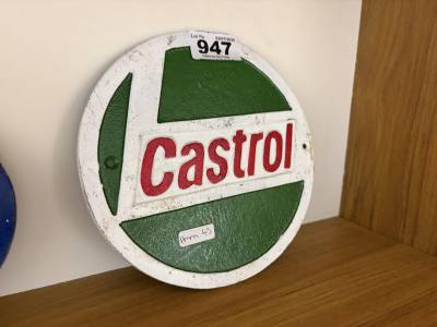 CASTROL CAST SIGN