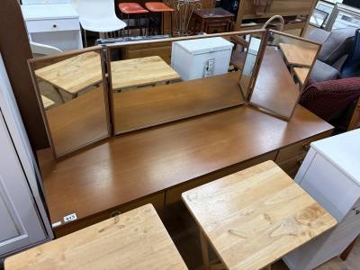 MID CENTURY DRESSING TABLE
