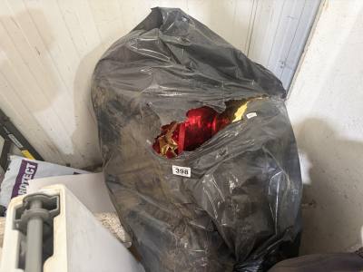 BAG OF CHRISTMAS DECORATIONS