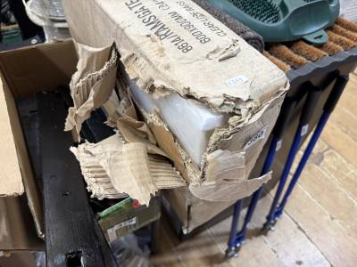 BOX OF HEAVY DUTY BLACK BAGS