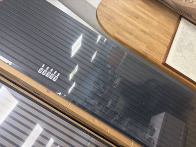 4 X BLACK OAK COMPOSITE WALL PANELS