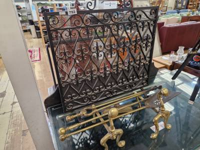 FIRESCREEN + COMPANION SET