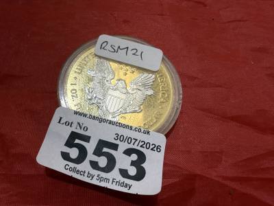 1 0z SILVER DOLLAR