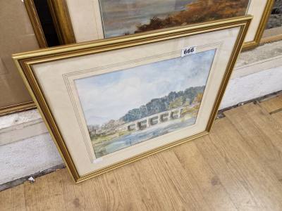 H.C REID WATERCOLOUR