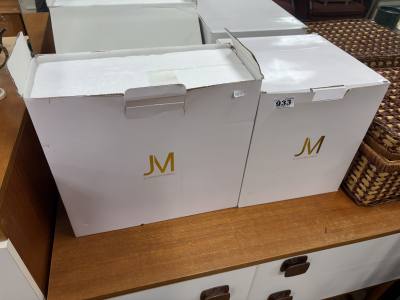 JULIEN MACDONALD DECANTER + GLASSES