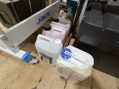 LOT OF OUTDOOR CLEANER