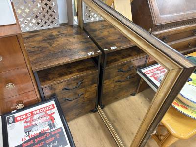 MODERN OFFICE DRAWER + MIRROR