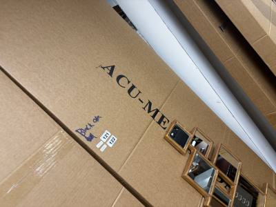 BOX OF BLACK OAK COMPOSITE WALL PANELS