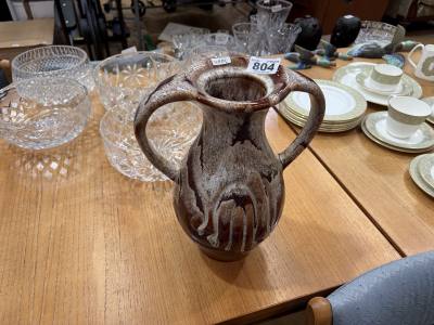 KAD-YAO ISRAELI DRIP GLAZE VASE