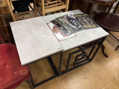 2 X MODERN SIDE TABLES