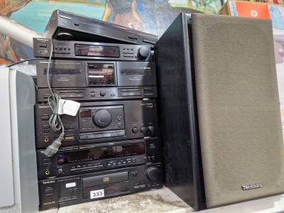 TECHNICS STACKING SYSTEM + SPEAKERS