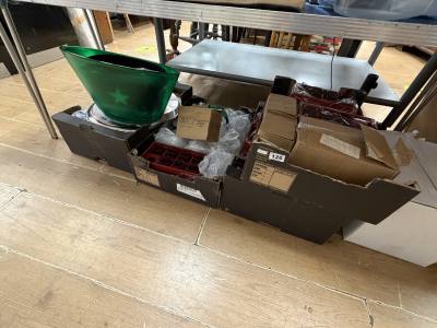4 X BOXES OF BAR RELATED ITEMS