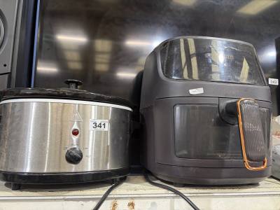 ELECTRIC AIR FRYER + SLOW COOKER