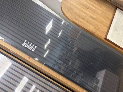 4 X BLACK OAK COMPOSITE WALL PANELS