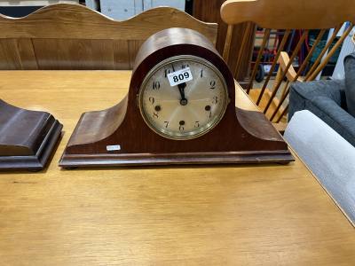 NAPOLEON HAT MANTLE CLOCK