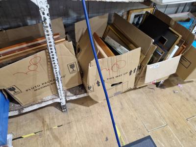 3 X BOXES OF FRAMES