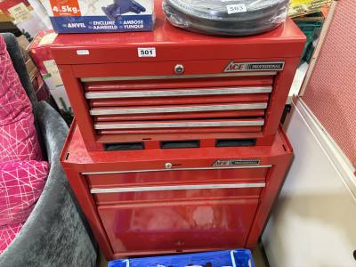 2 X ACE TOOL CABINETS