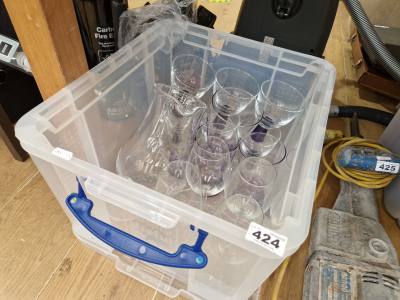 BOX OF GLASS